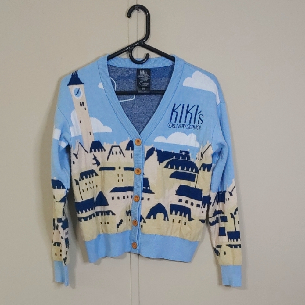 Boxlunch Studio Ghibli Kiki's Delivery Service Scenic Cardigan Women's Size XS